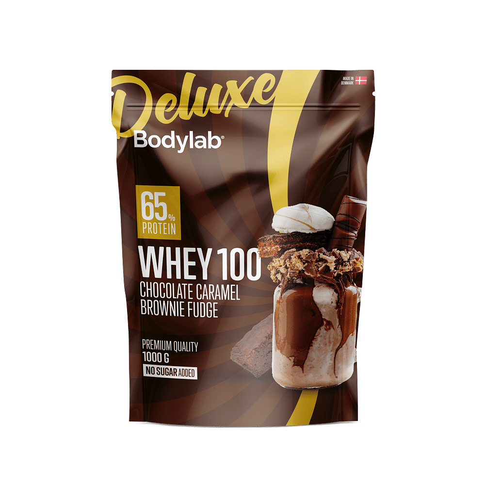 Whey 100 Deluxe (1 kg) - Chocolate Caramel Brownie Fudge