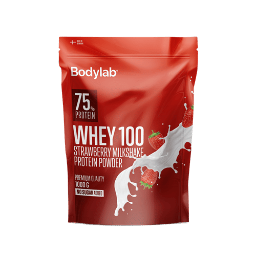 Bodylab Whey 100 (1 kg) - Strawberry Milkshake