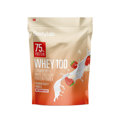 Bodylab Whey 100 (1 kg) - Strawberry White Chocolate