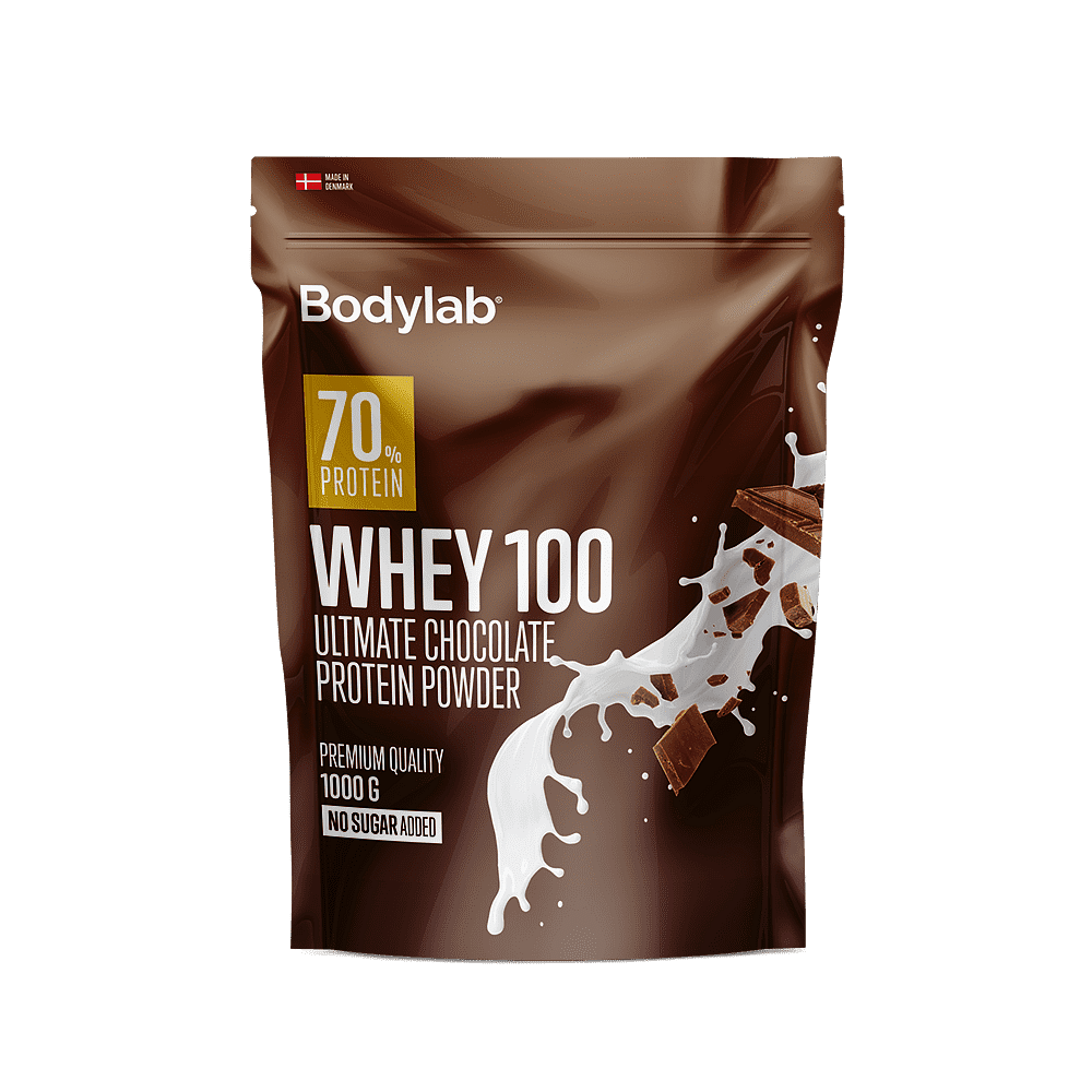 Køb Whey 100 (1 kg) - Ultimate Chocolate - Pris 179.00 kr.