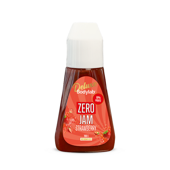 Bodylab Zero Jam (190 g) – Strawberry (Bedst før 16-02-2024)